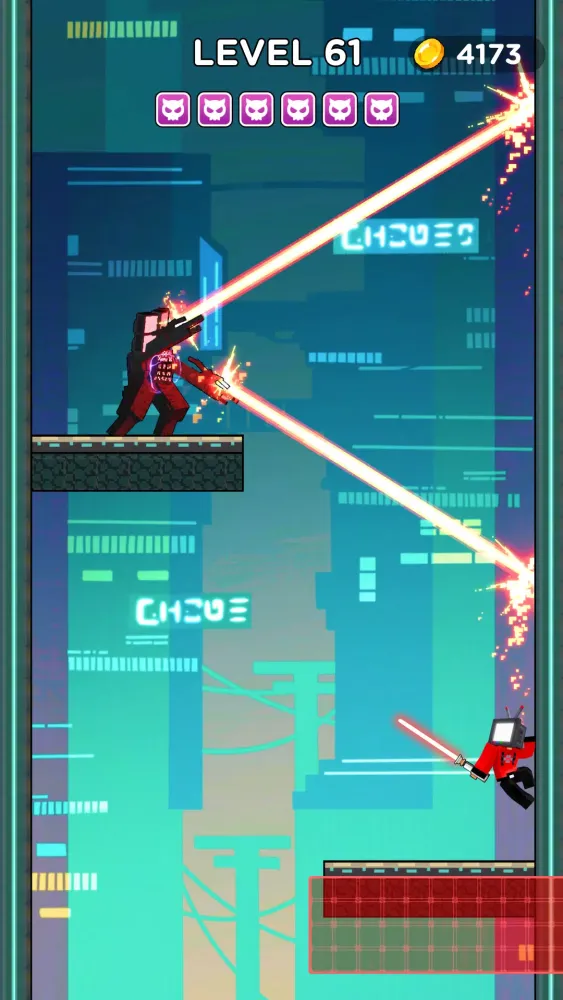 Mr Blade Hero: Teleport Master Screenshots