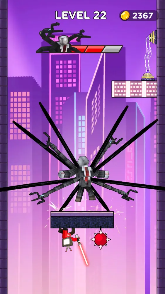 Mr Blade Hero: Teleport Master Screenshots