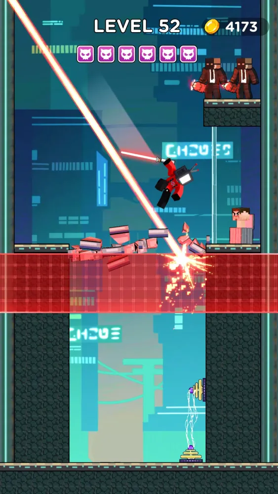 Mr Blade Hero: Teleport Master Screenshots