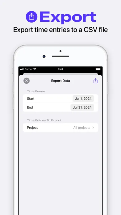 Timesheet - Moons Screenshots