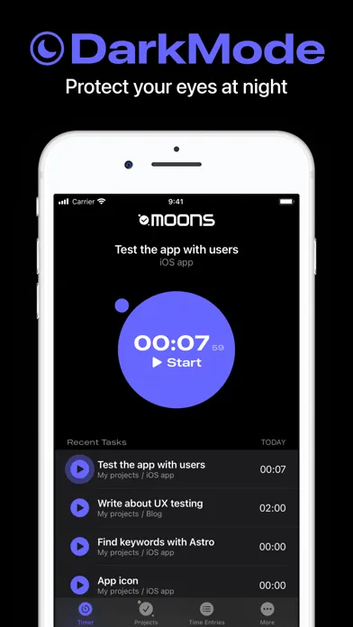 Timesheet - Moons Screenshots