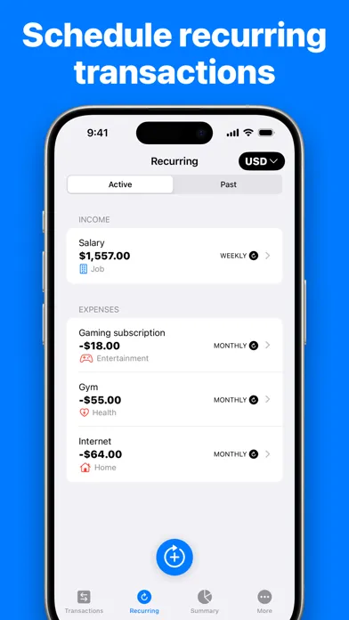 Скриншоты Expense Tracker - Numi
