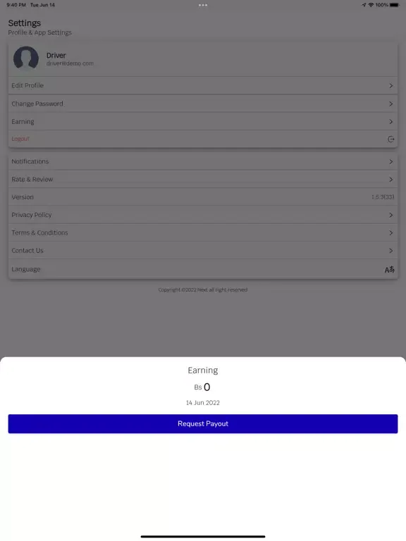 Next Conductores iPad  Ekran Görüntüleri