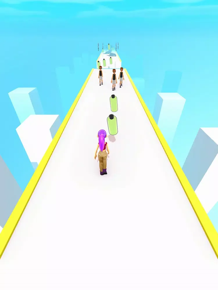 Long Hair Run iPad  스크린샷