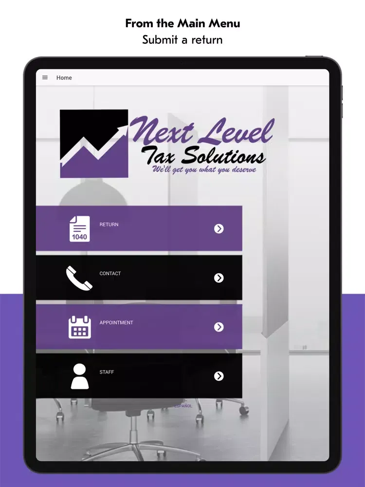 Next Level Tax Solutions iPad 应用截图