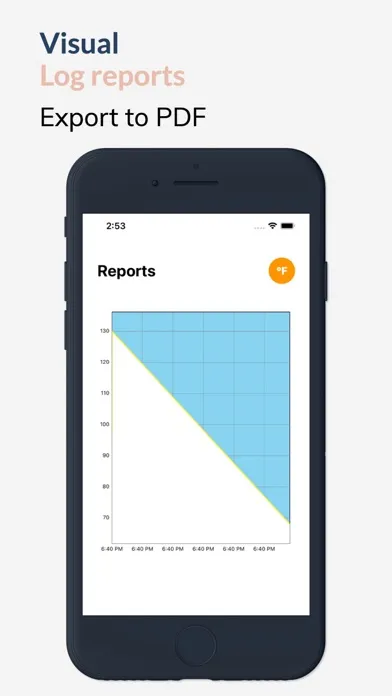Body temperature log recorder应用截图