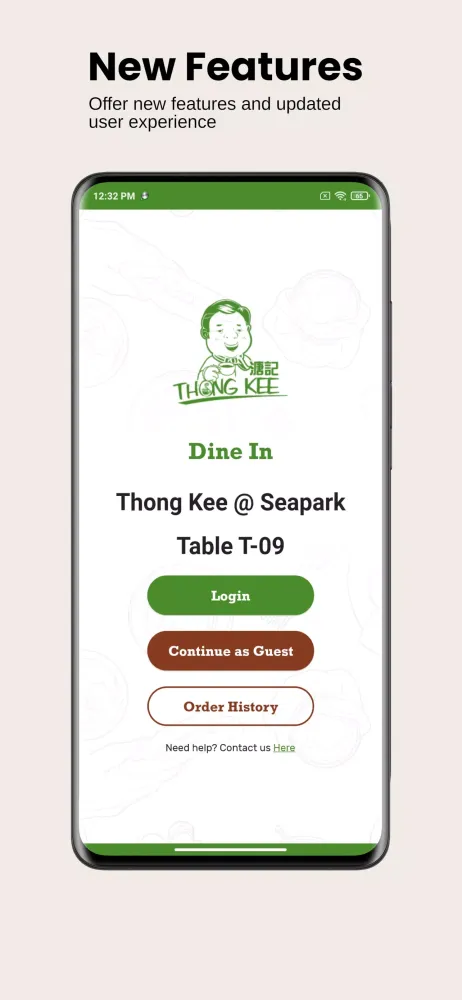 Thong Kee Cafe应用截图