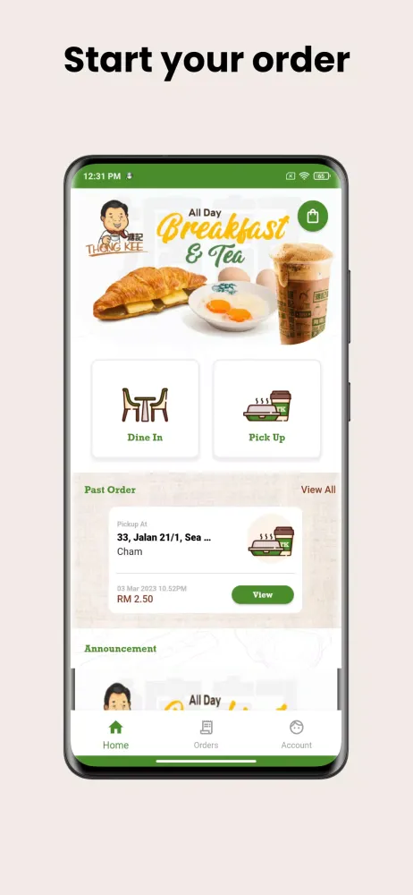 Thong Kee Cafe应用截图