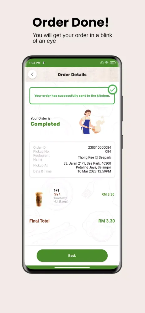 Thong Kee Cafe应用截图