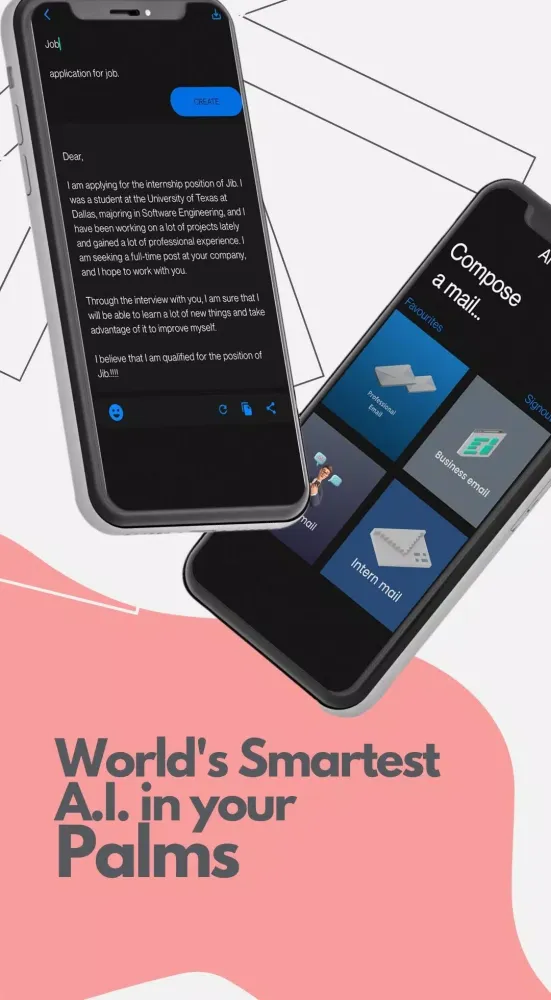 Artific AI: One click mails Screenshots