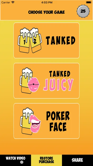 Tanked: drinking game应用截图