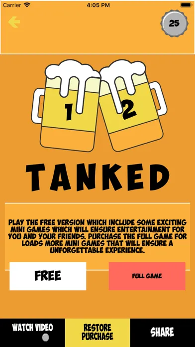 Tanked: drinking game应用截图
