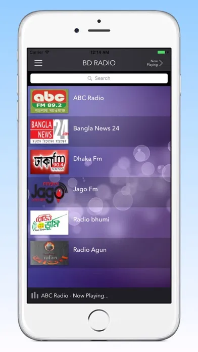 Screenshot di BD RADIO