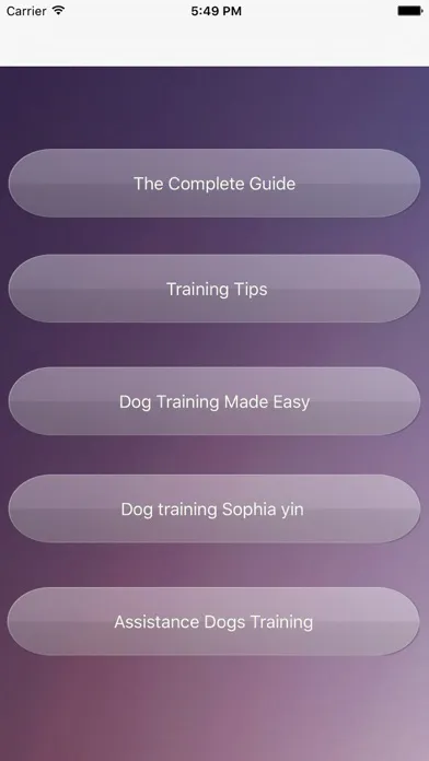 Ảnh chụp màn hình của Dog Training (Free)
