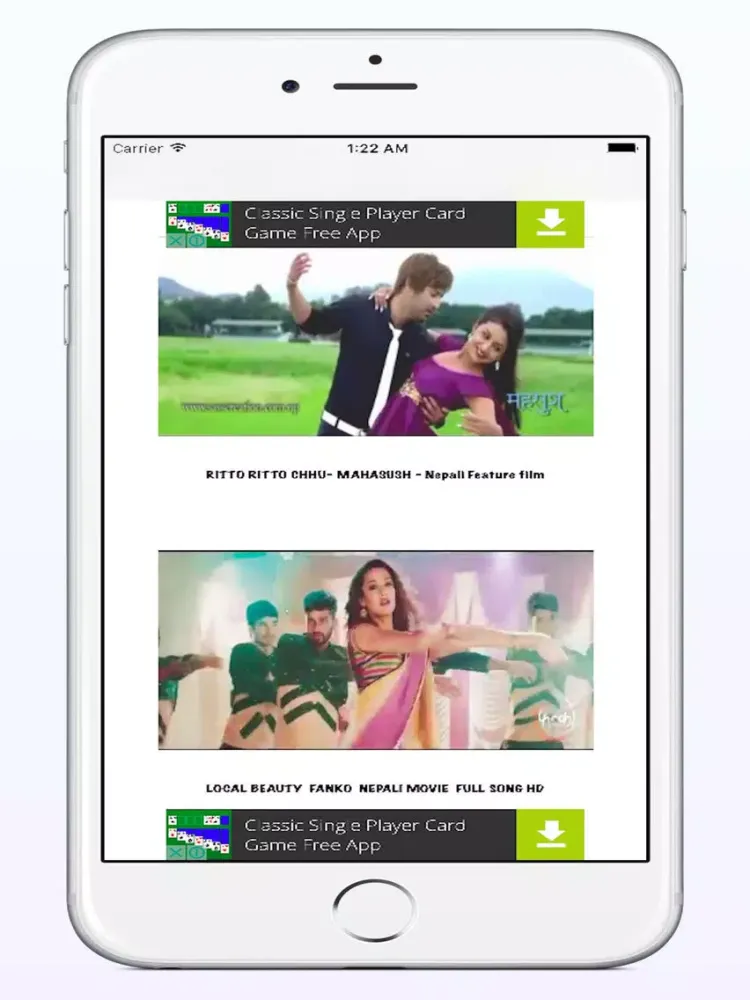 Latest Nepali Songs iPad  Screenshots