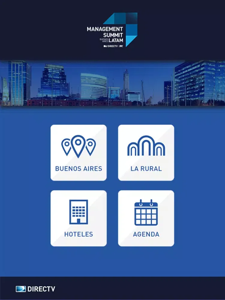 Zrzuty ekranu DIRECTV MS Latam 2014 iPad 