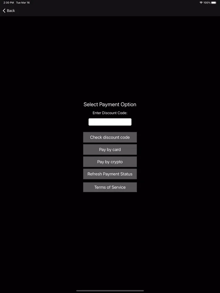 Capturas de tela do Next Capital Tech AI iPad 