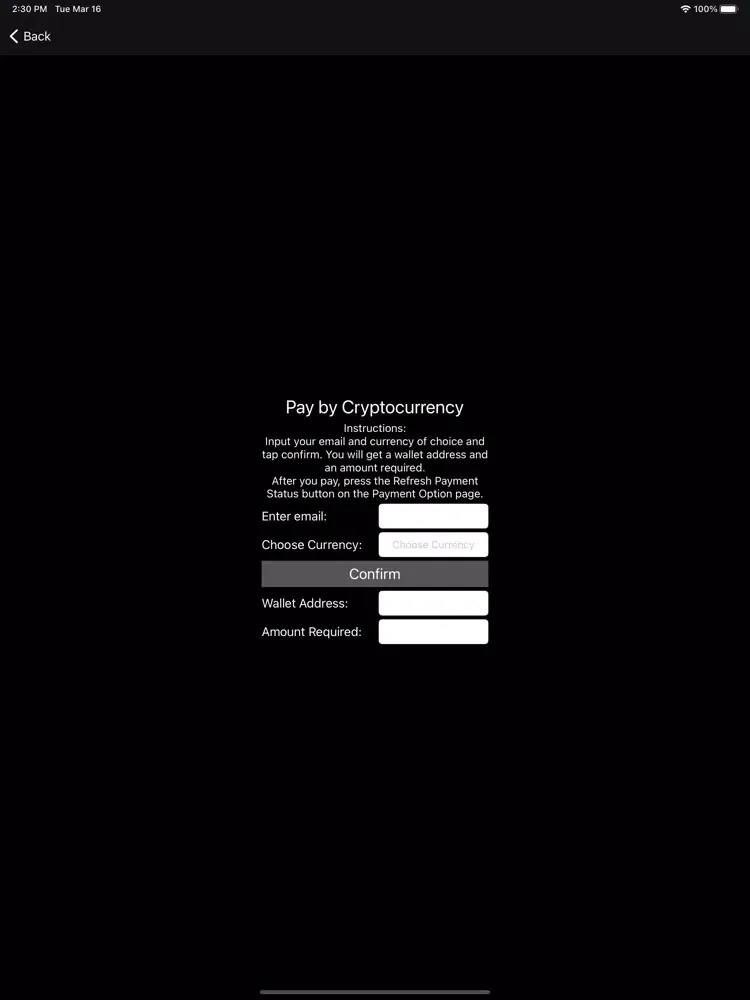 Capturas de tela do Next Capital Tech AI iPad 