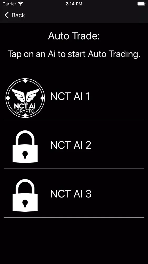Capturas de tela do Next Capital Tech AI