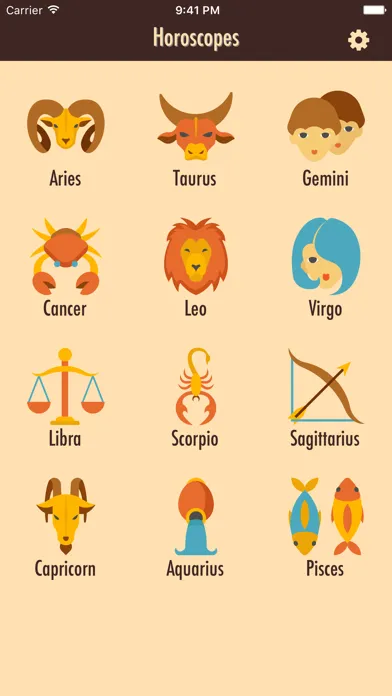 Capturas de tela do Horoscope Daily - Free