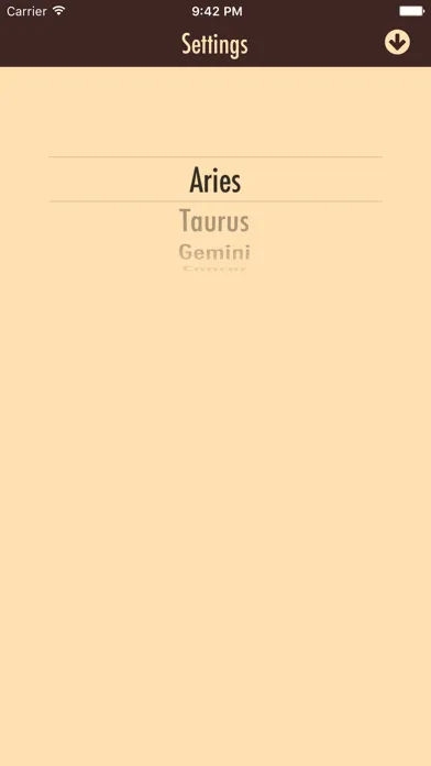 Capturas de tela do Horoscope Daily - Free