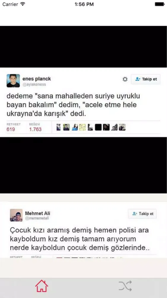 ภาพหน้าจอของ Caps Dünyası
