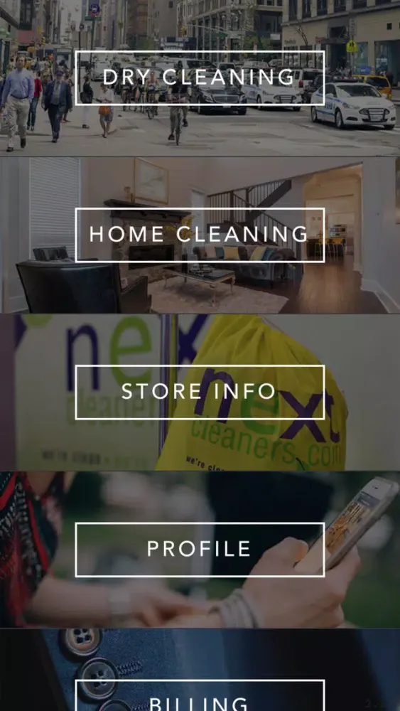 Next Cleaners Dry Cleaning Screenshots