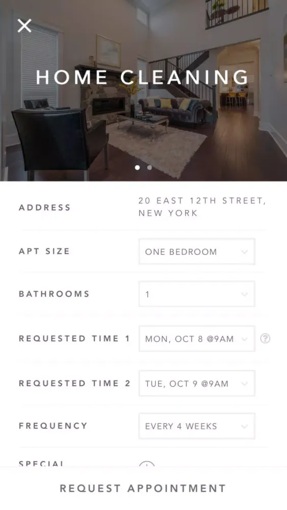 Next Cleaners Dry Cleaning Screenshots