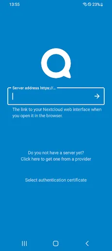 Nextcloud Talk स्क्रीनशॉट