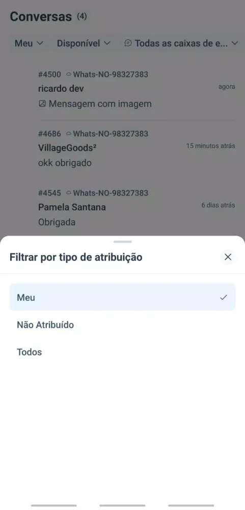 Capturas de pantalla de Atendimento Integrado