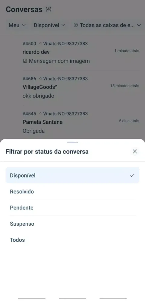 Capturas de pantalla de Atendimento Integrado