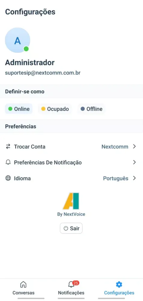 Capturas de pantalla de Atendimento Integrado