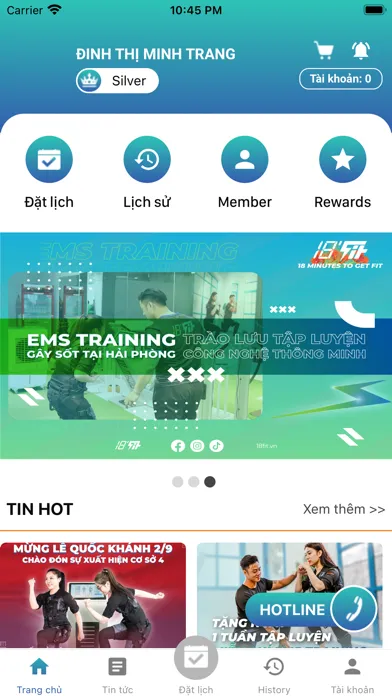 Screenshot di 18 Fit Booking