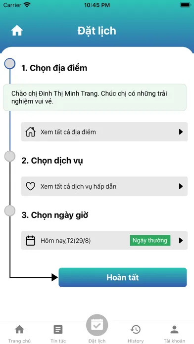 Screenshot di 18 Fit Booking