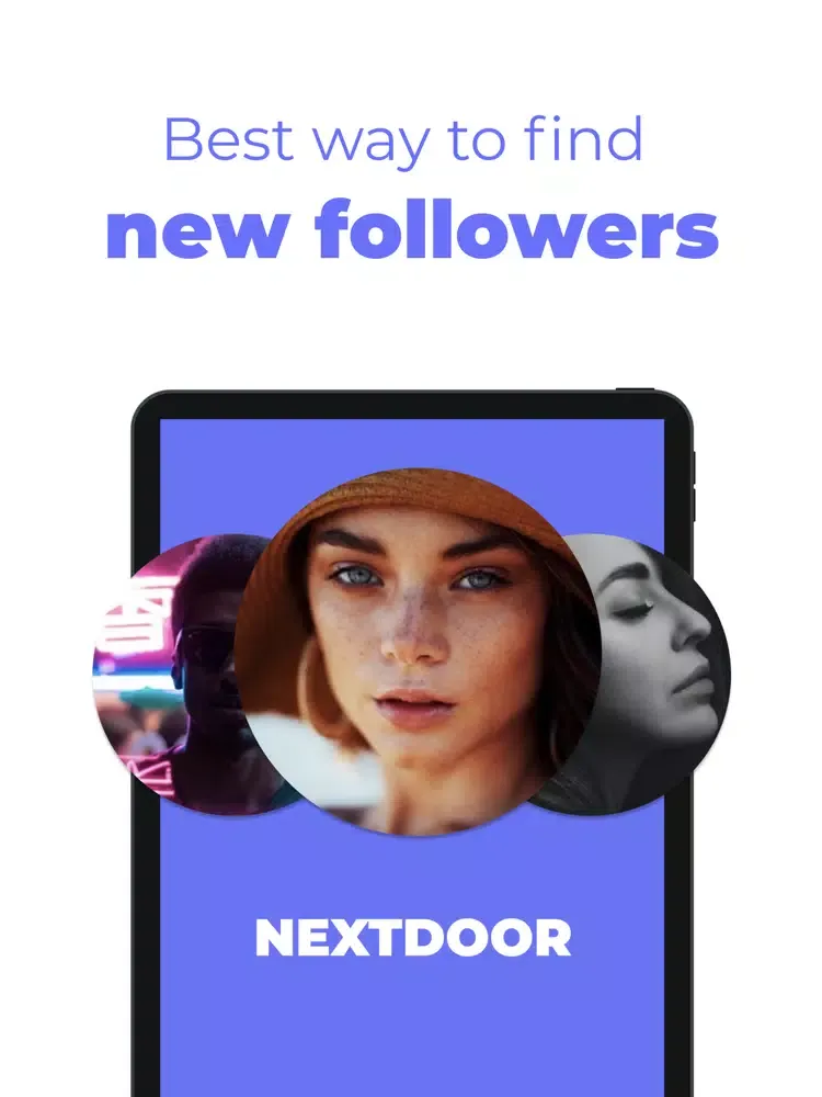 Capturas de pantalla de Nextdoor iPad 