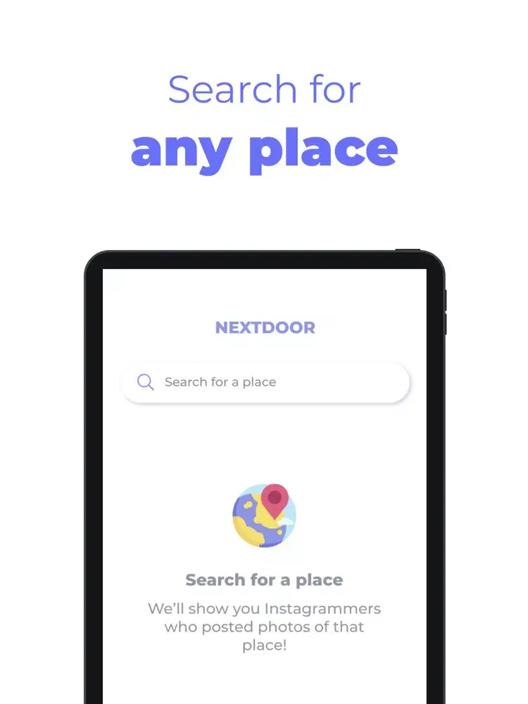 Capturas de pantalla de Nextdoor iPad 