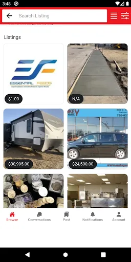 Zrzuty ekranu Nex-Tech Classifieds