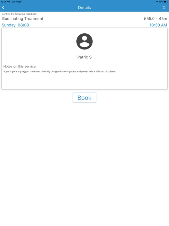 Reflexis Appointments iPad  Screenshots