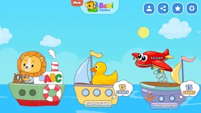 ภาพหน้าจอของ Bebi: Baby Games for Preschool