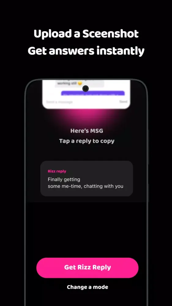Tangkapan layar MSG: AI Texting Assistant