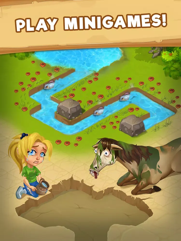 Screenshot di Chibi Island Farming Adventure iPad 