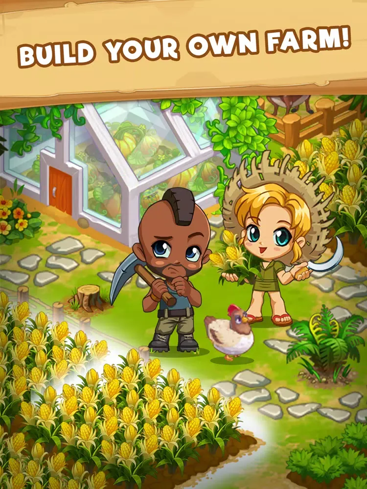 Screenshot di Chibi Island Farming Adventure iPad 