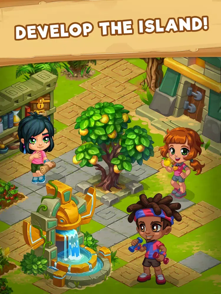 Screenshot di Chibi Island Farming Adventure iPad 