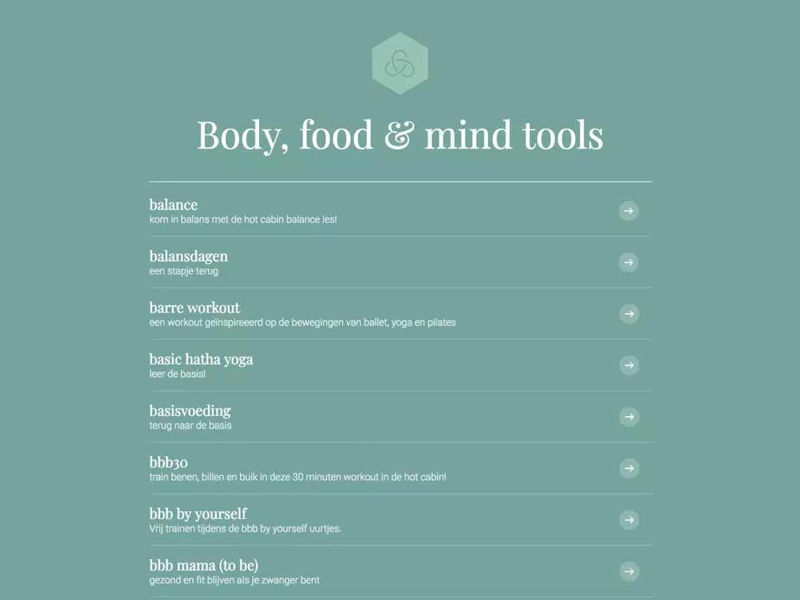 health boutique iPad  سکرین شاٹس
