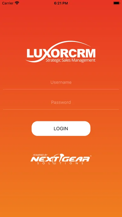 Capturas de tela do LuxorCRM
