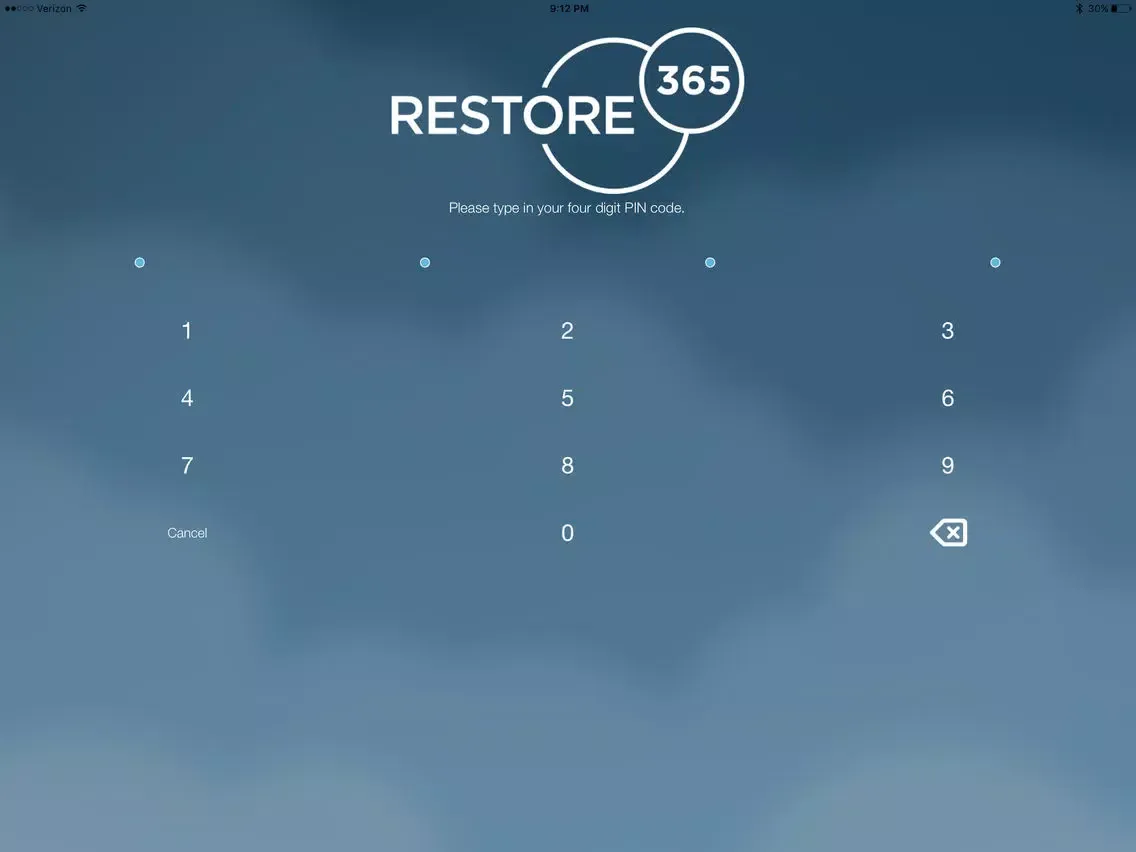 Zrzuty ekranu Restore Mobile 3.0 iPad 