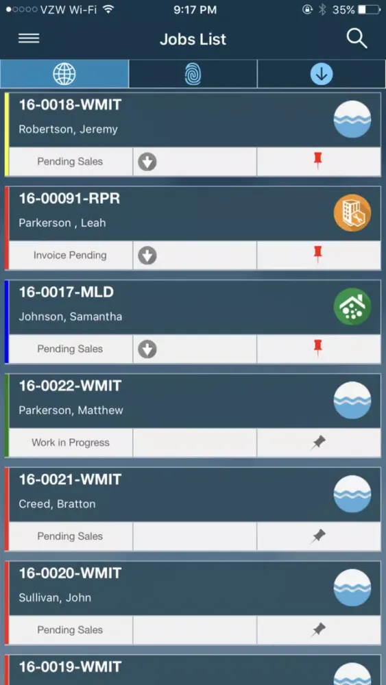 Zrzuty ekranu Restore Mobile 3.0