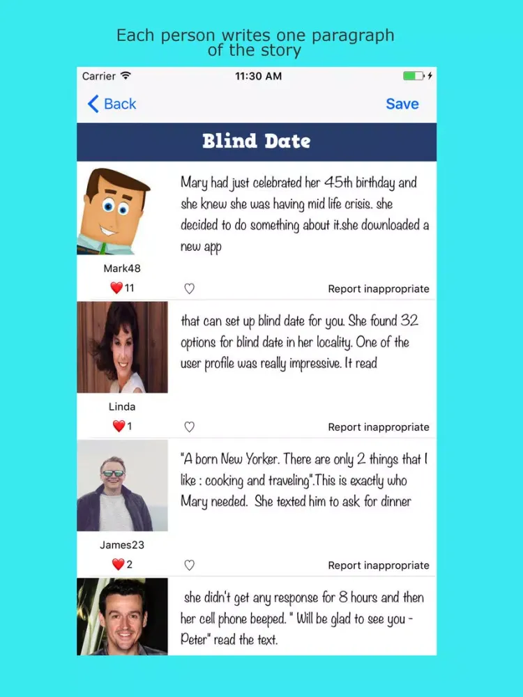 تصاویر Story Potluck : Write in Group iPad 