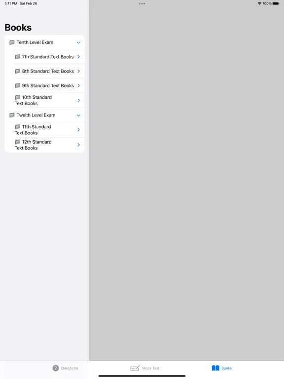 Tangkapan skrin Kerala PSC Exam Guide iPad 