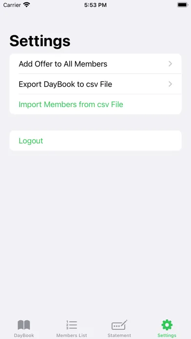 Mobile Day Book स्क्रीनशॉट